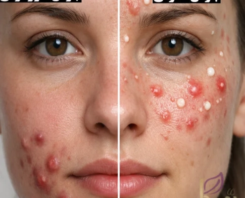 تفاوت جوش‌های هورمونی و عفونی